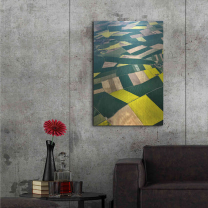 Luxe Metal Art 'Approaching Paris I' by Colby Chester, Metal Wall Art,24x36