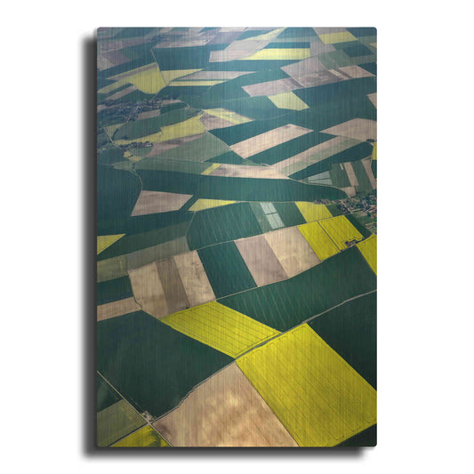 Luxe Metal Art 'Approaching Paris I' by Colby Chester, Metal Wall Art