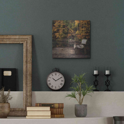 Luxe Metal Art 'Autumn Rest' by Danny Head, Metal Wall Art,12x12