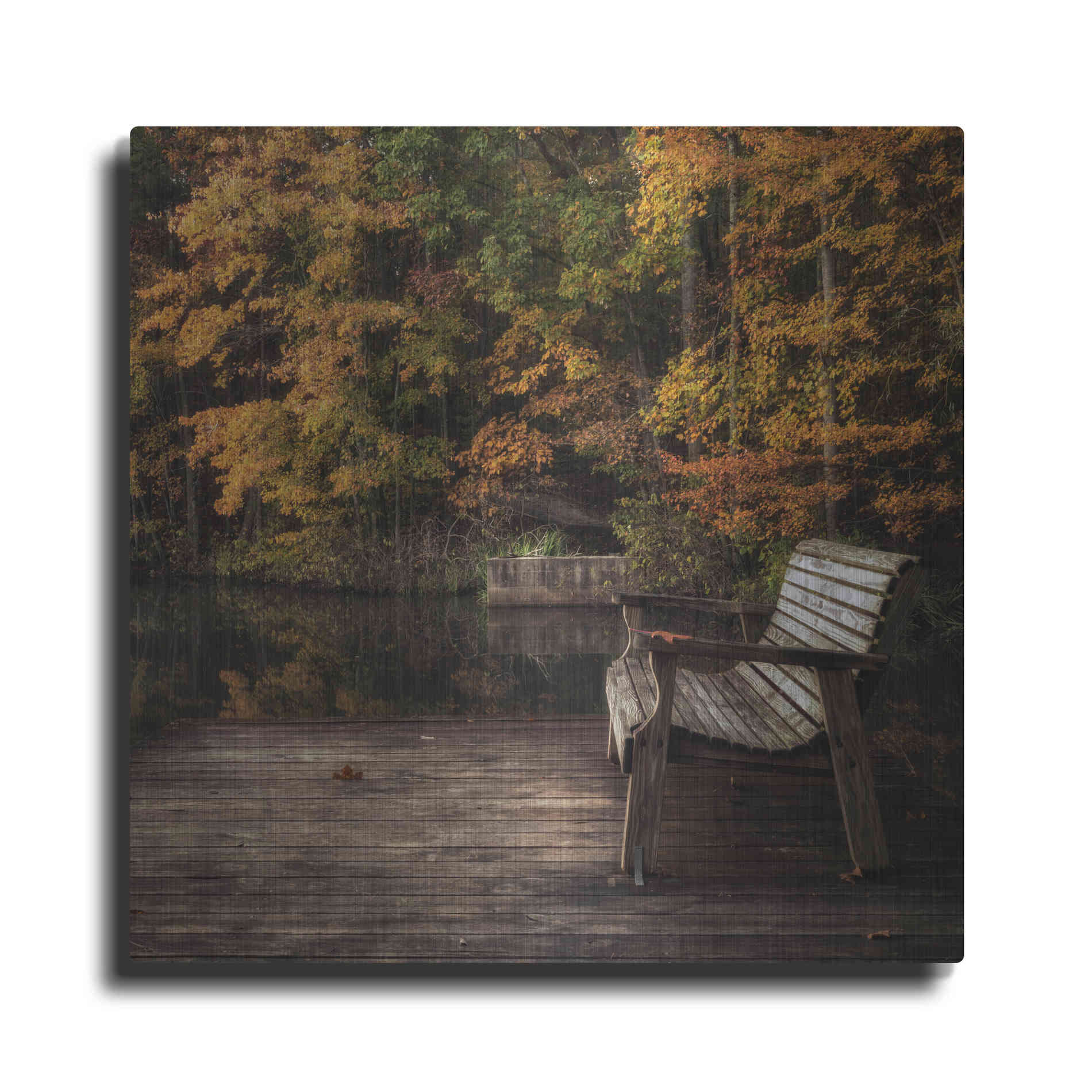 Luxe Metal Art 'Autumn Rest' by Danny Head, Metal Wall Art