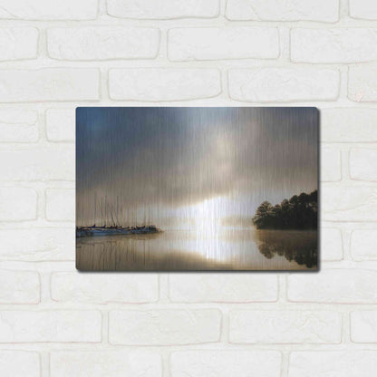 Luxe Metal Art 'Breaking Through I' by Danny Head, Metal Wall Art,16x12