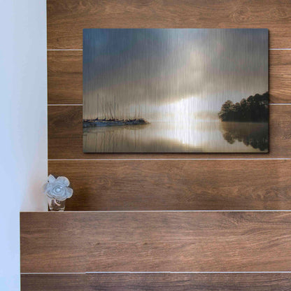 Luxe Metal Art 'Breaking Through I' by Danny Head, Metal Wall Art,16x12