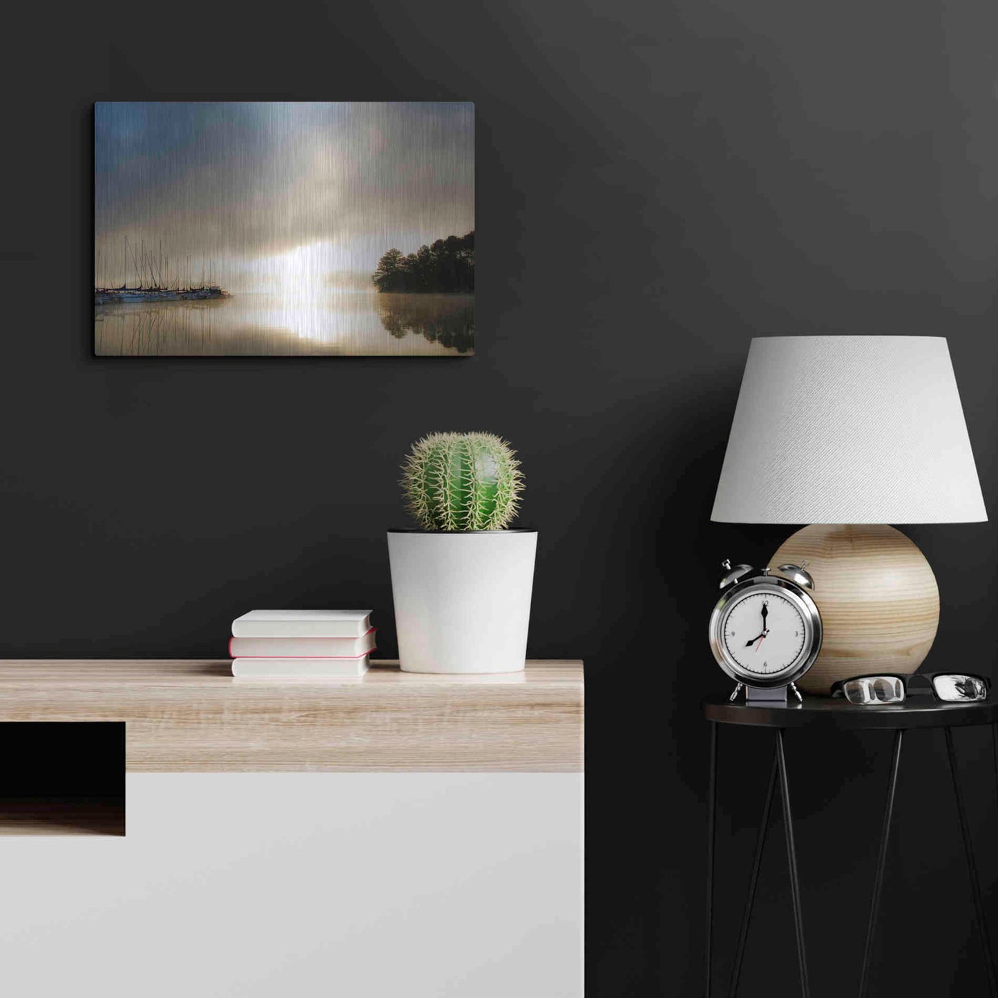 Luxe Metal Art 'Breaking Through I' by Danny Head, Metal Wall Art,24x16