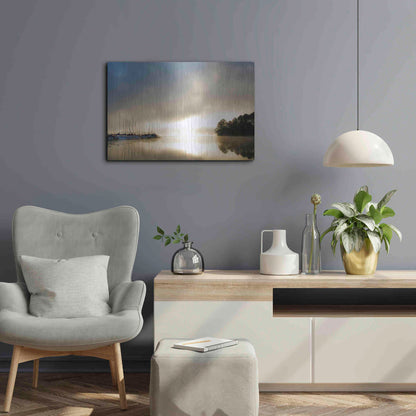 Luxe Metal Art 'Breaking Through I' by Danny Head, Metal Wall Art,24x16