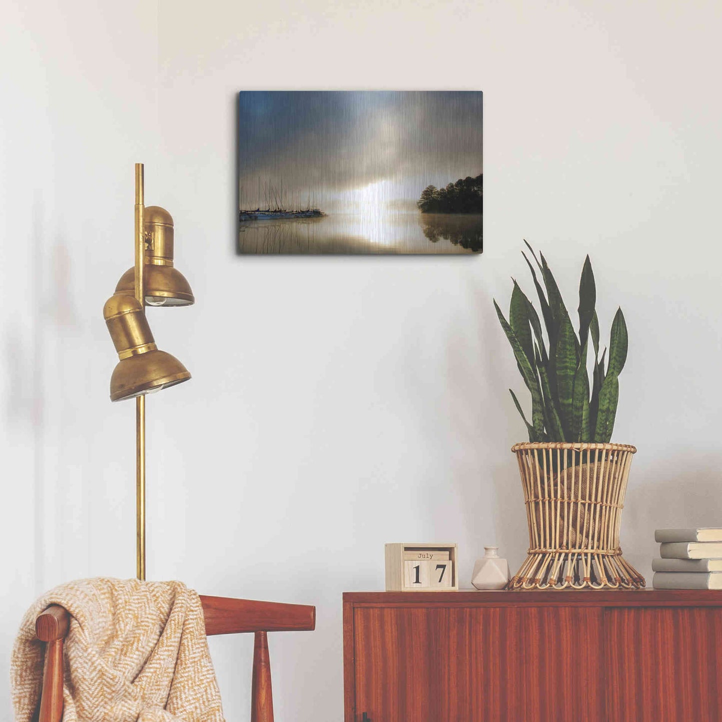 Luxe Metal Art 'Breaking Through I' by Danny Head, Metal Wall Art,24x16