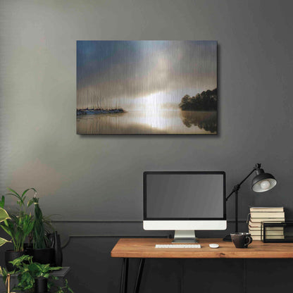 Luxe Metal Art 'Breaking Through I' by Danny Head, Metal Wall Art,36x24