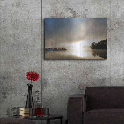 Luxe Metal Art 'Breaking Through I' by Danny Head, Metal Wall Art,36x24