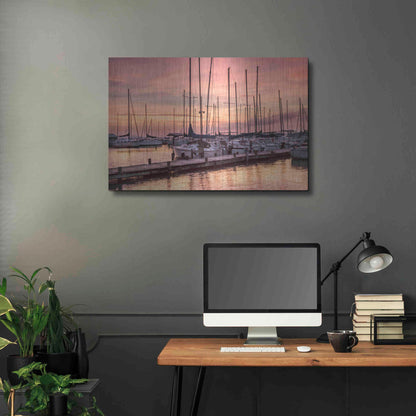 Luxe Metal Art 'Set to Sail' by Danny Head, Metal Wall Art,36x24