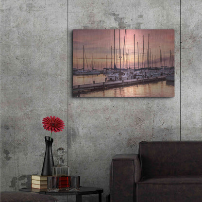 Luxe Metal Art 'Set to Sail' by Danny Head, Metal Wall Art,36x24