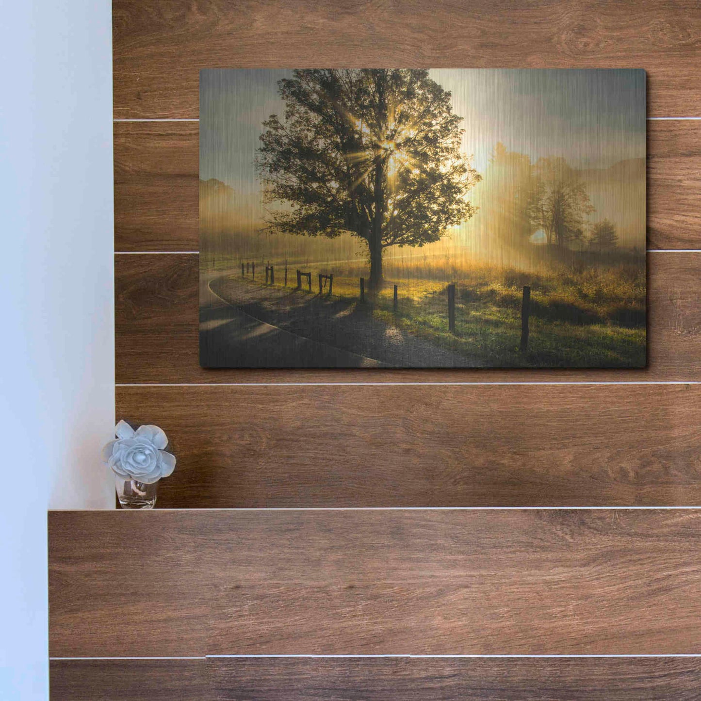 Luxe Metal Art 'Wake Up Call' by Danny Head, Metal Wall Art,16x12