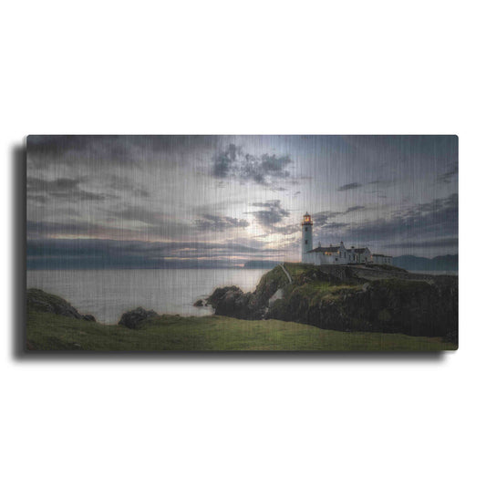 Luxe Metal Art 'Lighthouse Panorama' by Danny Head, Metal Wall Art