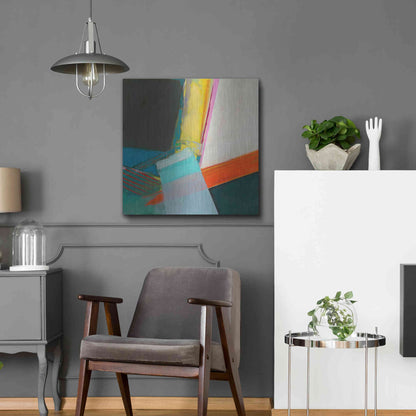 Luxe Metal Art 'Solidity II' by Jodi Fuchs, Metal Wall Art,24x24