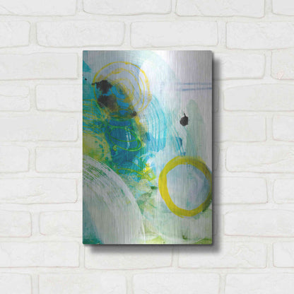 Luxe Metal Art 'Take Off II' by Jodi Fuchs, Metal Wall Art,12x16