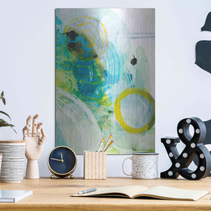 Luxe Metal Art 'Take Off II' by Jodi Fuchs, Metal Wall Art,12x16