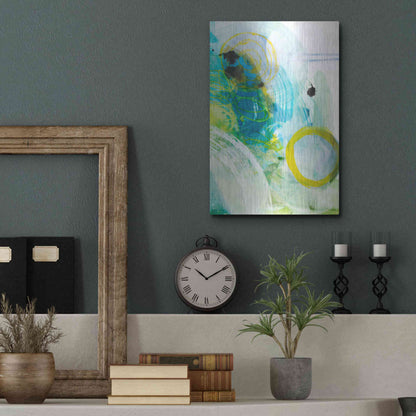 Luxe Metal Art 'Take Off II' by Jodi Fuchs, Metal Wall Art,12x16