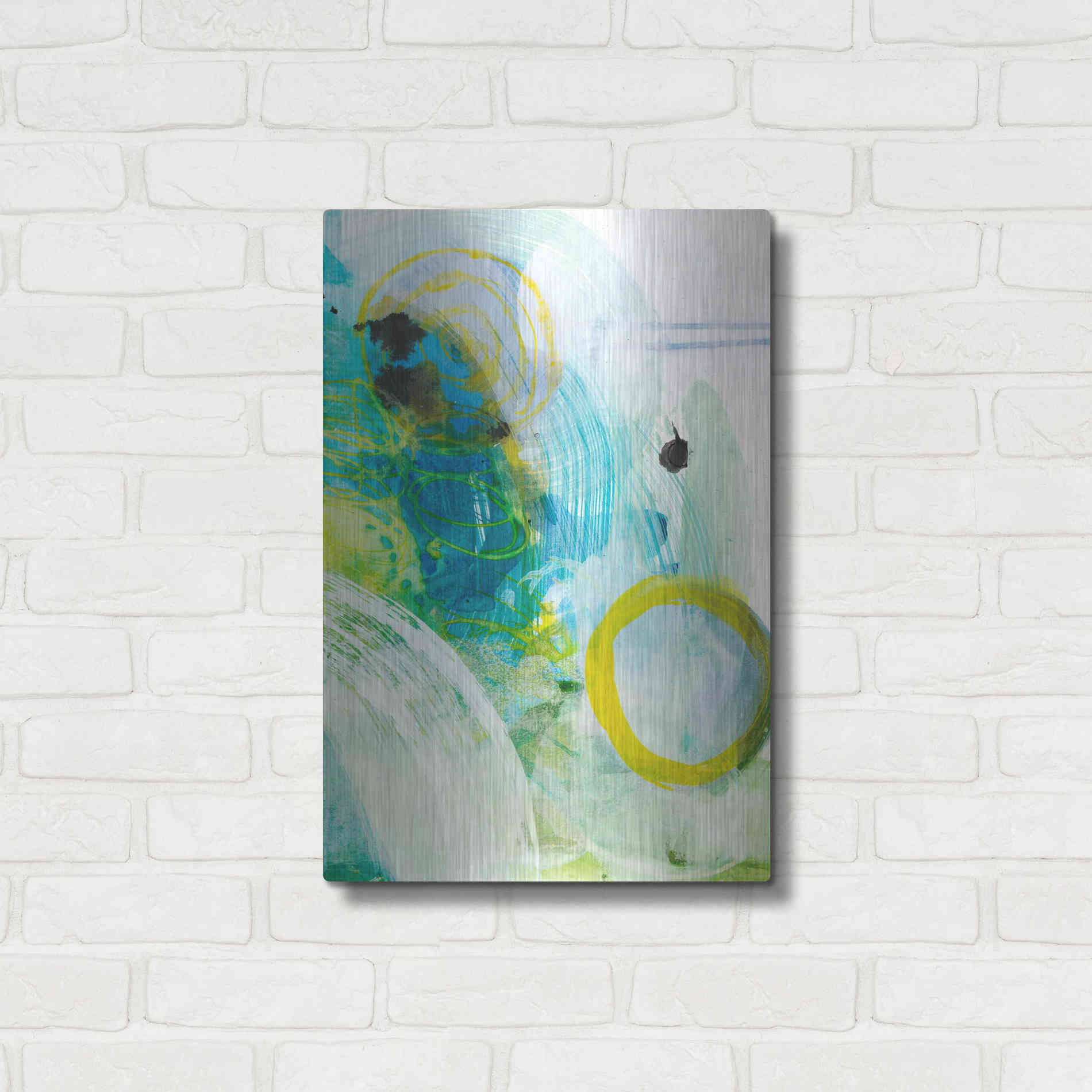 Luxe Metal Art 'Take Off II' by Jodi Fuchs, Metal Wall Art,16x24