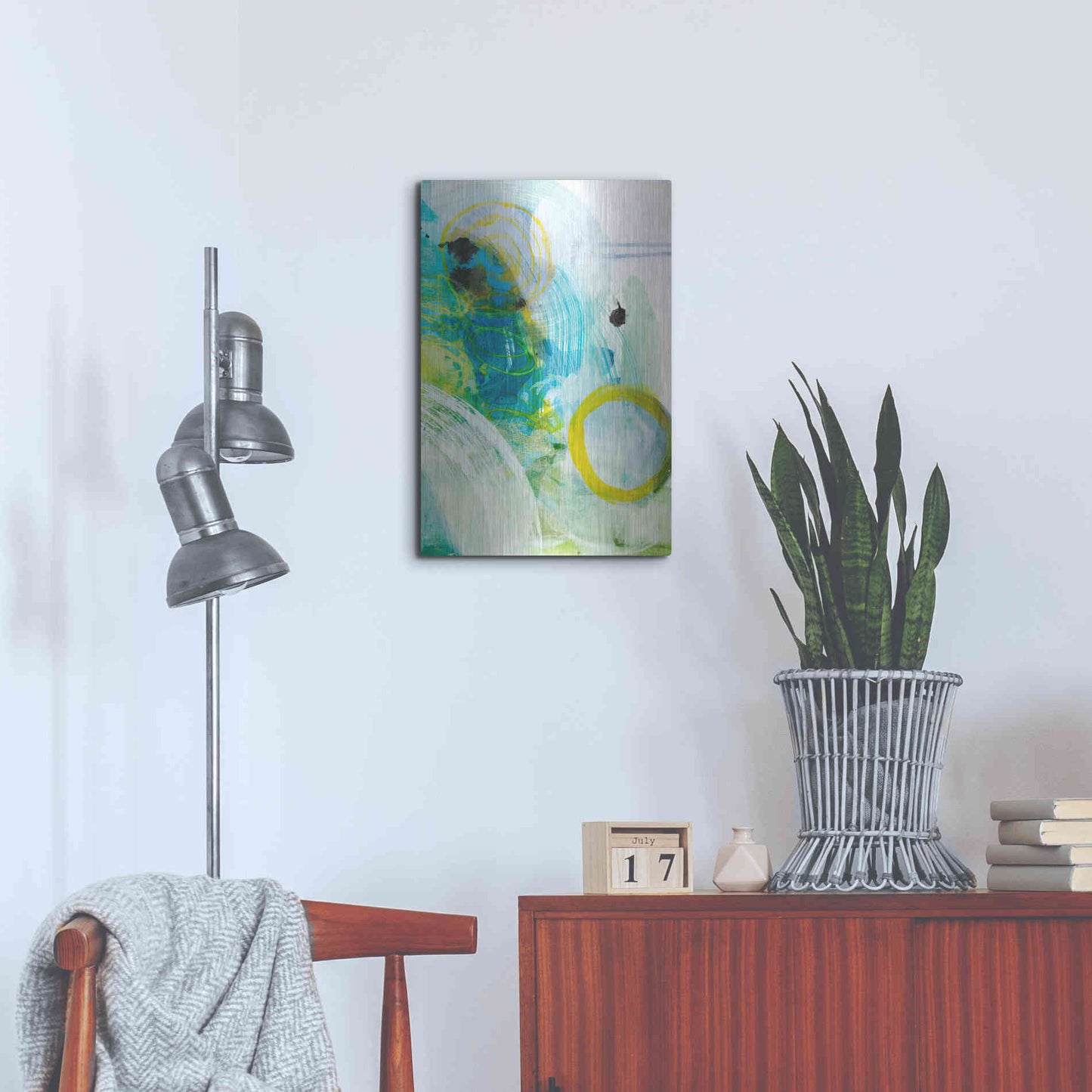 Luxe Metal Art 'Take Off II' by Jodi Fuchs, Metal Wall Art,16x24