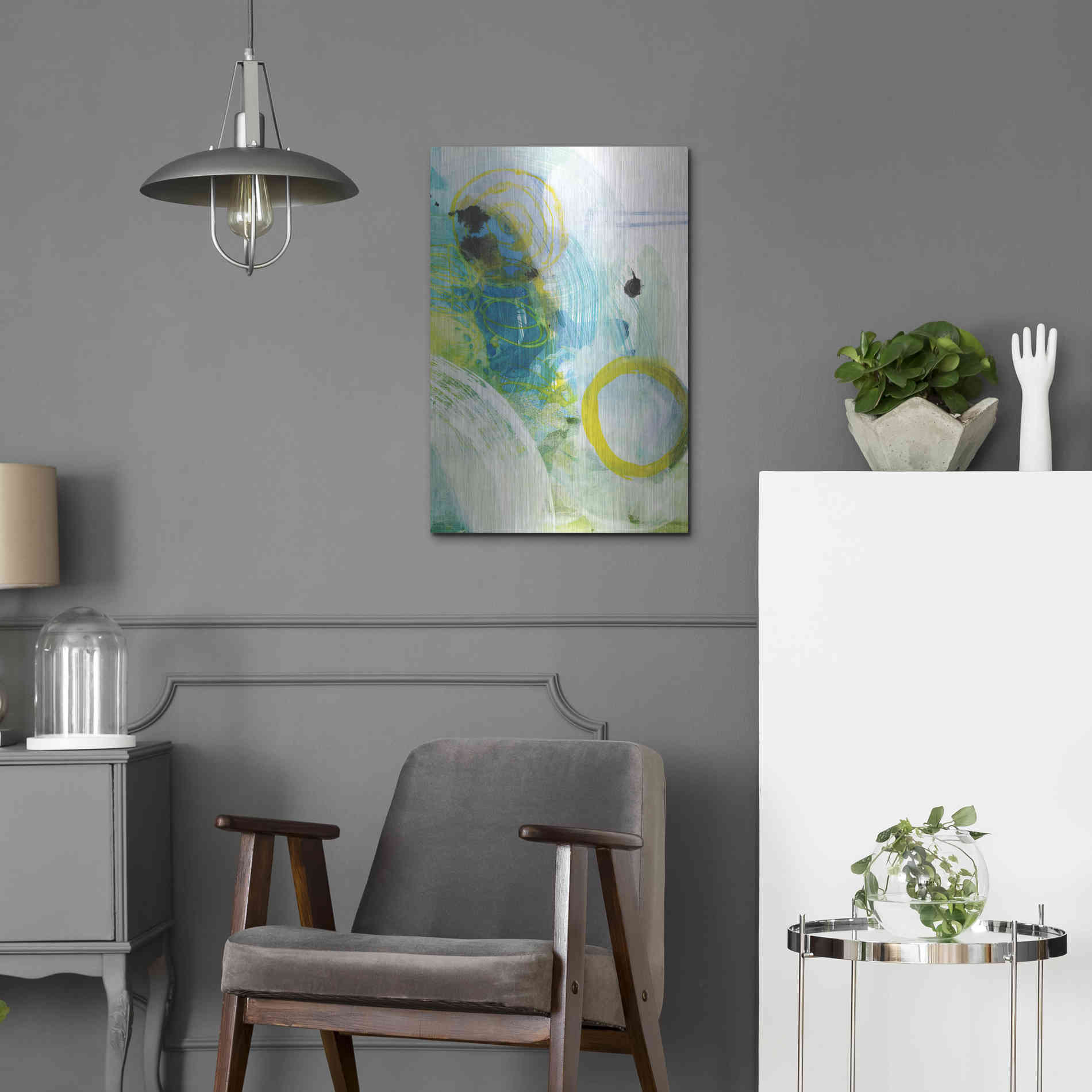 Luxe Metal Art 'Take Off II' by Jodi Fuchs, Metal Wall Art,16x24