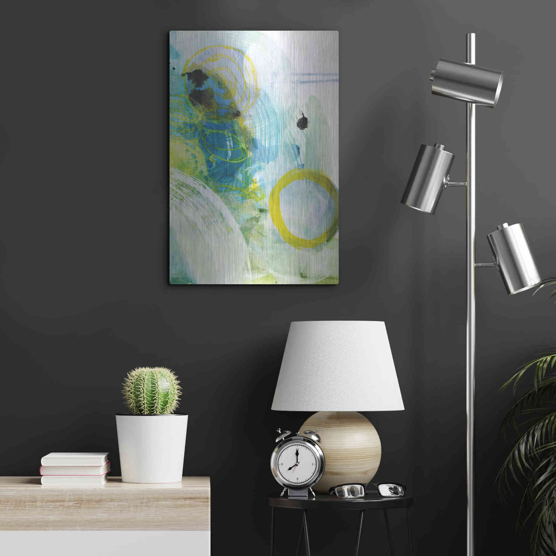 Luxe Metal Art 'Take Off II' by Jodi Fuchs, Metal Wall Art,16x24