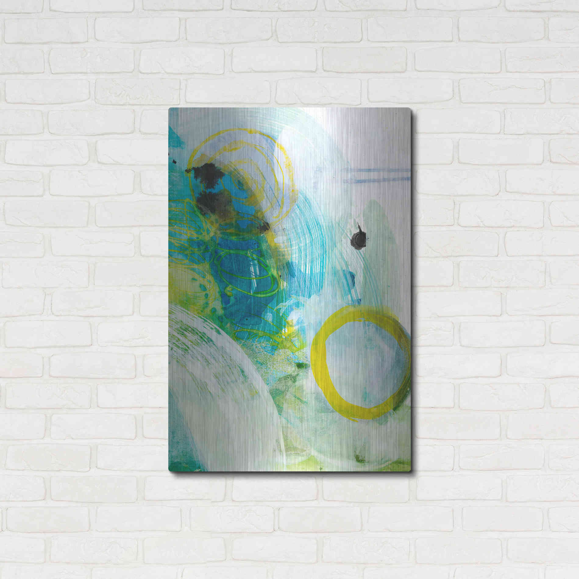 Luxe Metal Art 'Take Off II' by Jodi Fuchs, Metal Wall Art,24x36