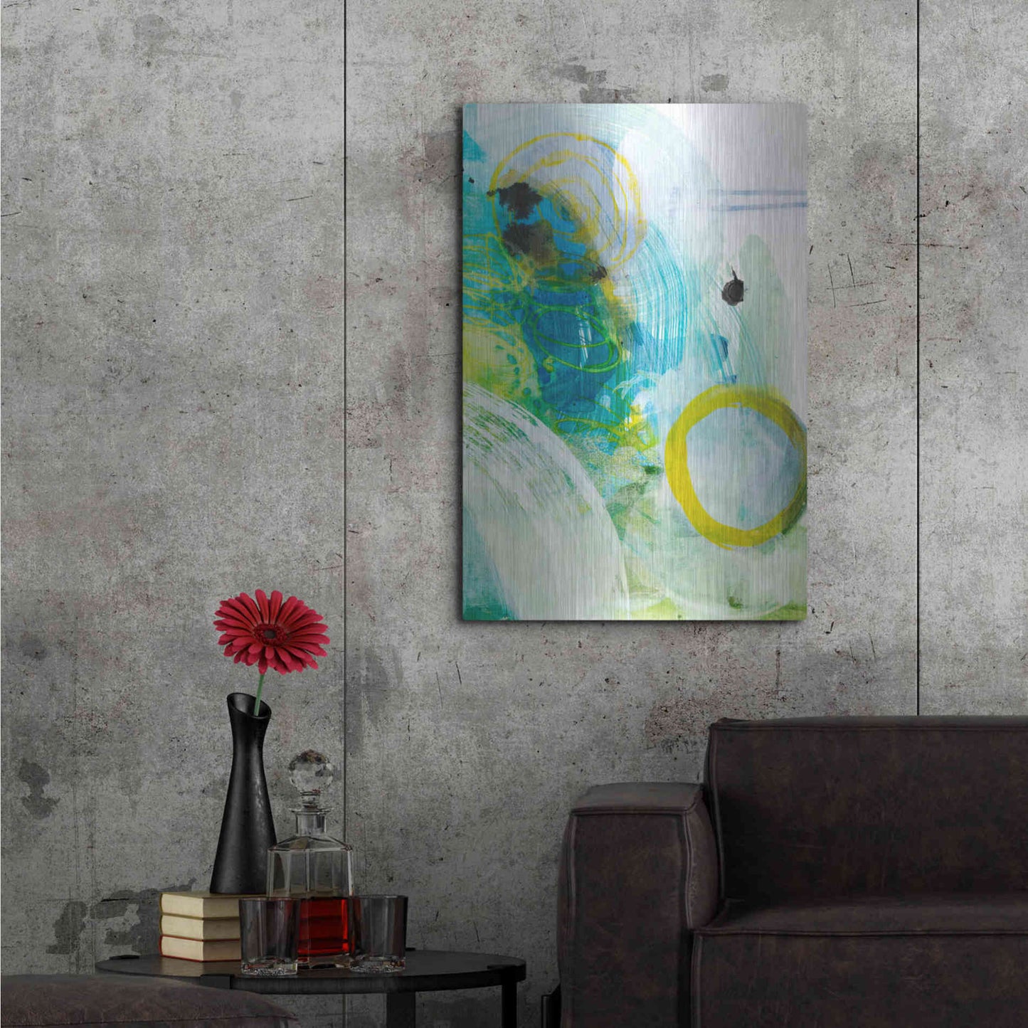 Luxe Metal Art 'Take Off II' by Jodi Fuchs, Metal Wall Art,24x36