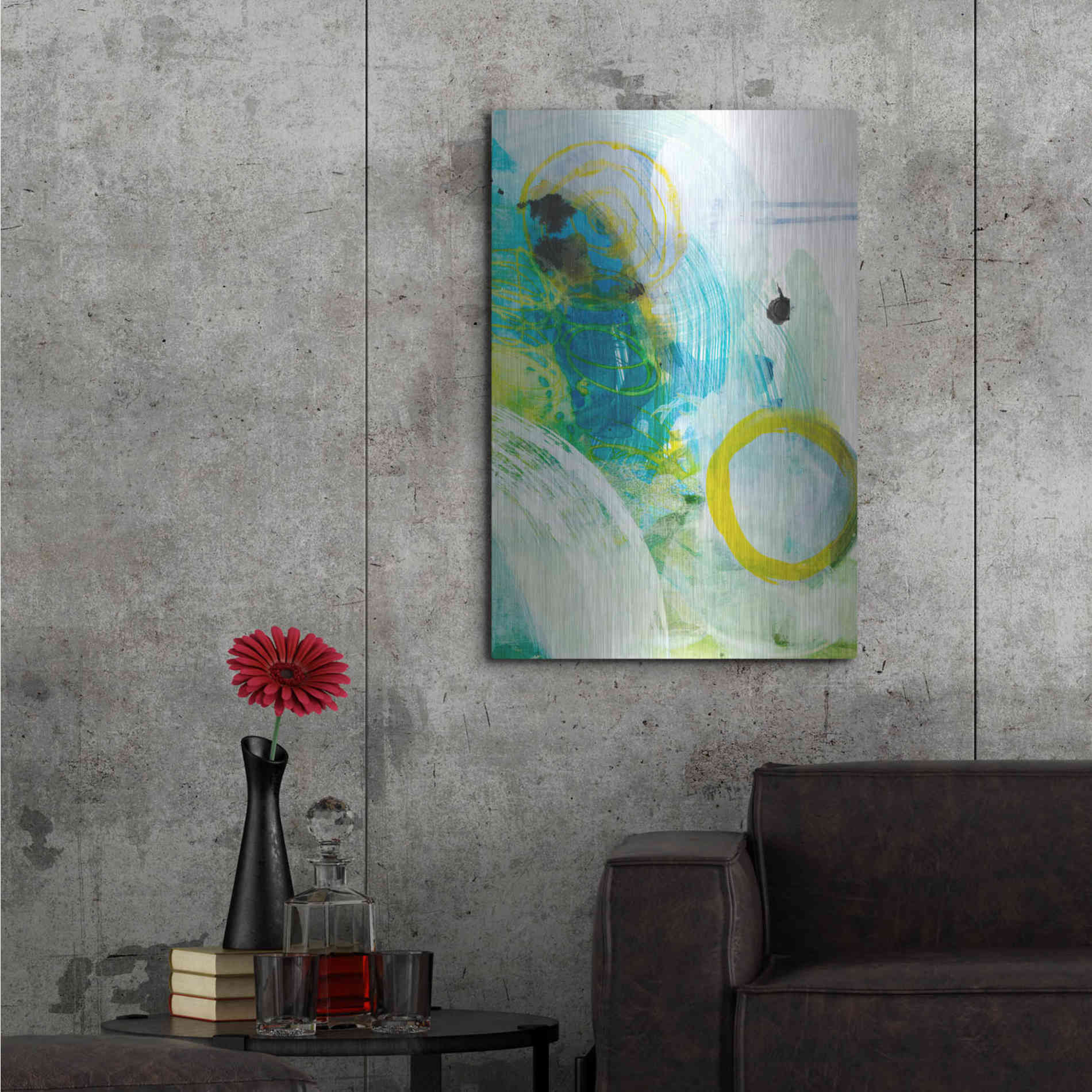 Luxe Metal Art 'Take Off II' by Jodi Fuchs, Metal Wall Art,24x36