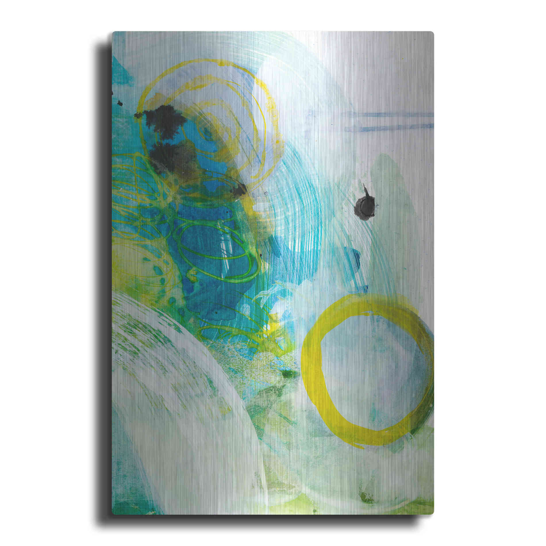 Luxe Metal Art 'Take Off II' by Jodi Fuchs, Metal Wall Art