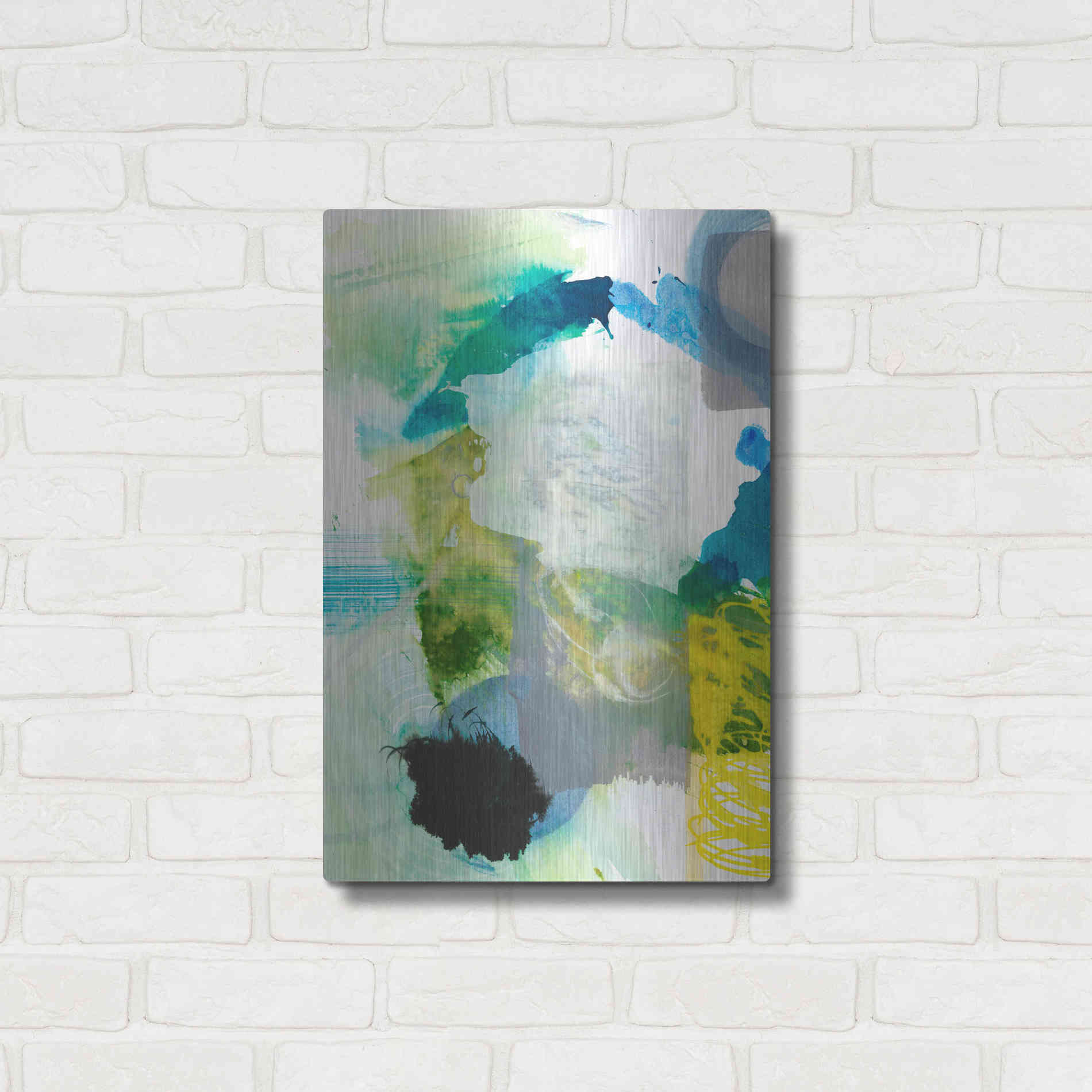 Luxe Metal Art 'Take Off III' by Jodi Fuchs, Metal Wall Art,16x24