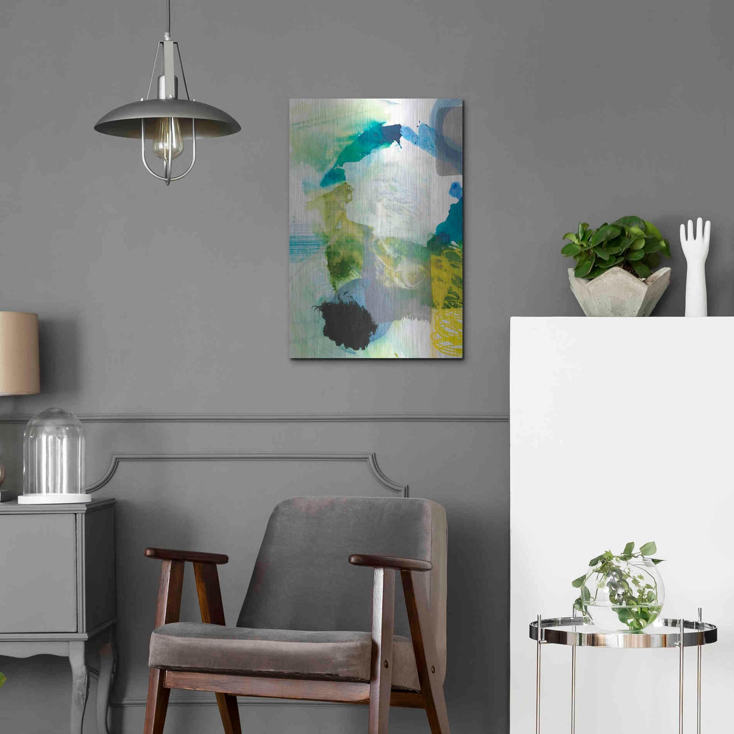 Luxe Metal Art 'Take Off III' by Jodi Fuchs, Metal Wall Art,16x24