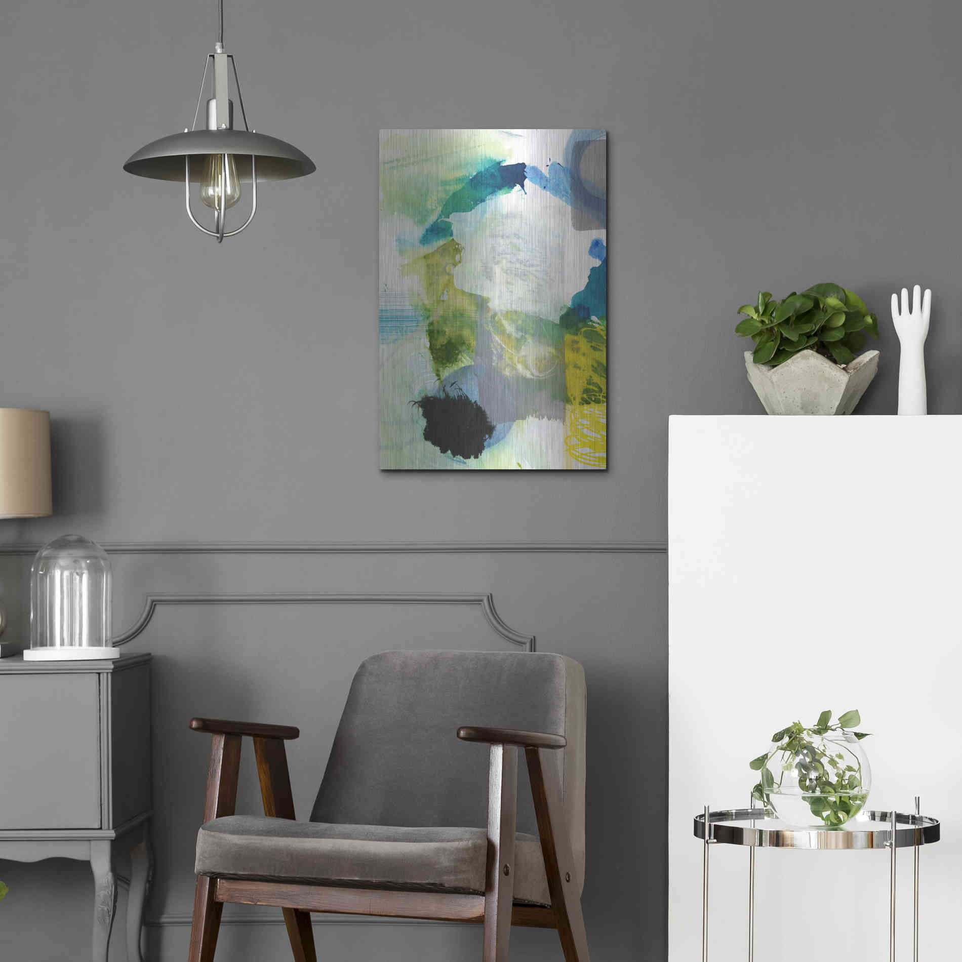 Luxe Metal Art 'Take Off III' by Jodi Fuchs, Metal Wall Art,16x24