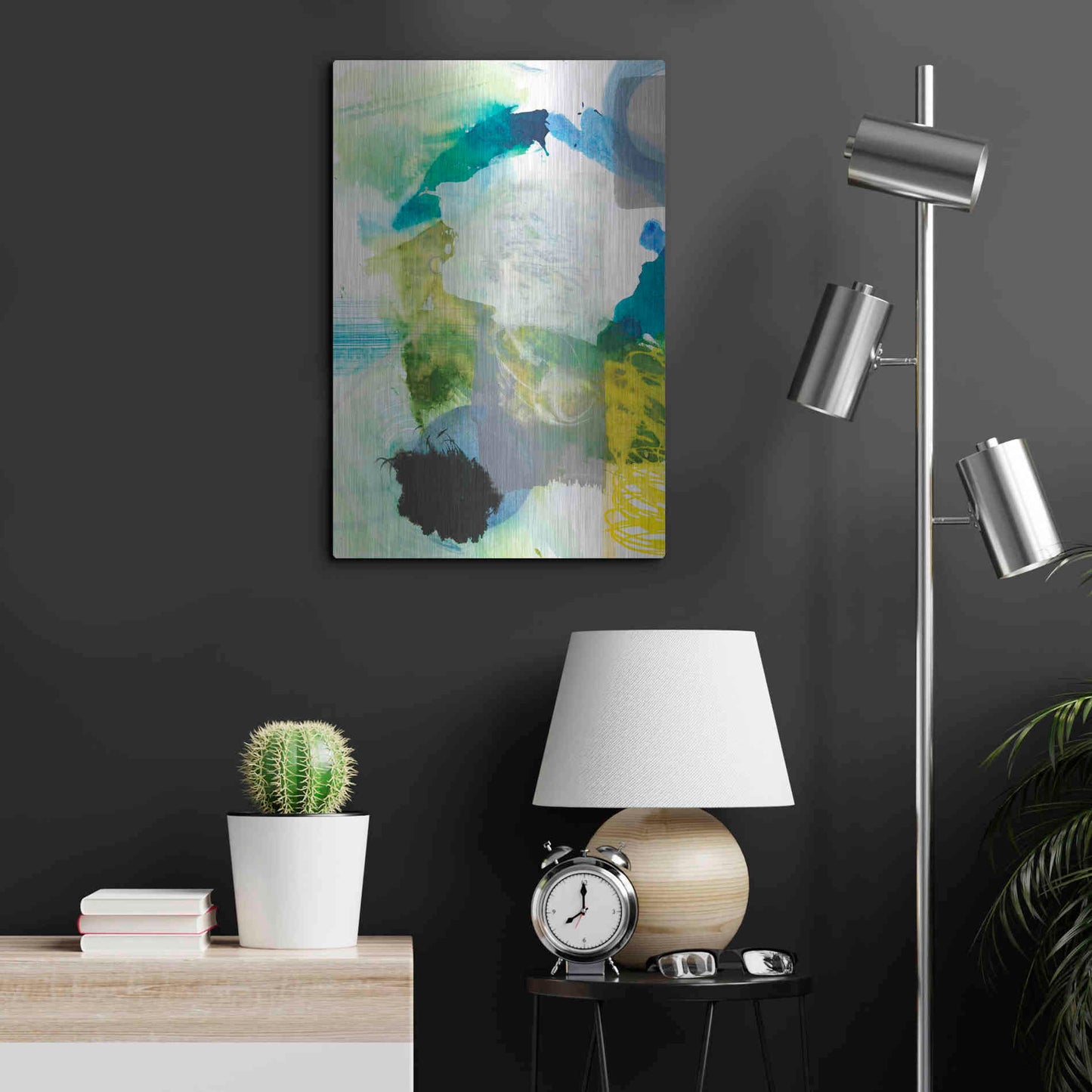 Luxe Metal Art 'Take Off III' by Jodi Fuchs, Metal Wall Art,16x24