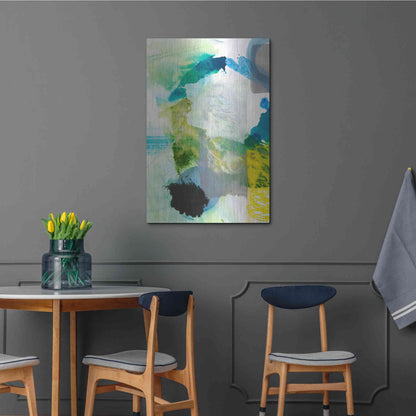 Luxe Metal Art 'Take Off III' by Jodi Fuchs, Metal Wall Art,24x36