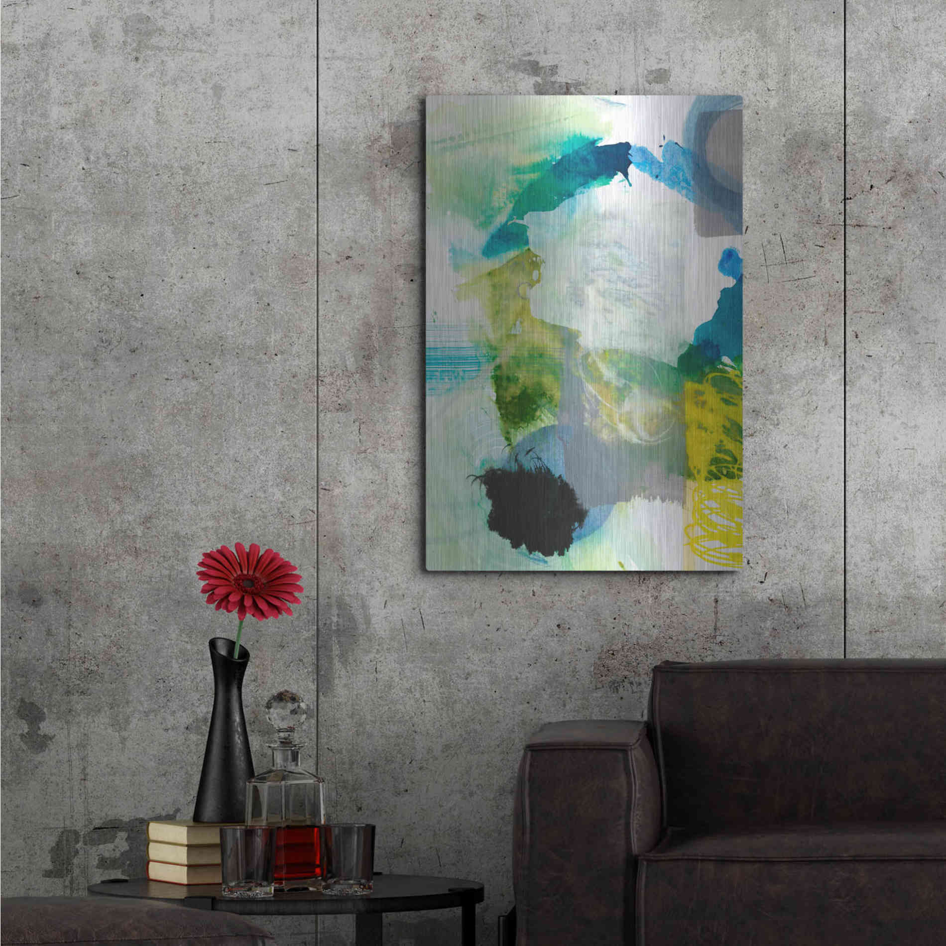 Luxe Metal Art 'Take Off III' by Jodi Fuchs, Metal Wall Art,24x36