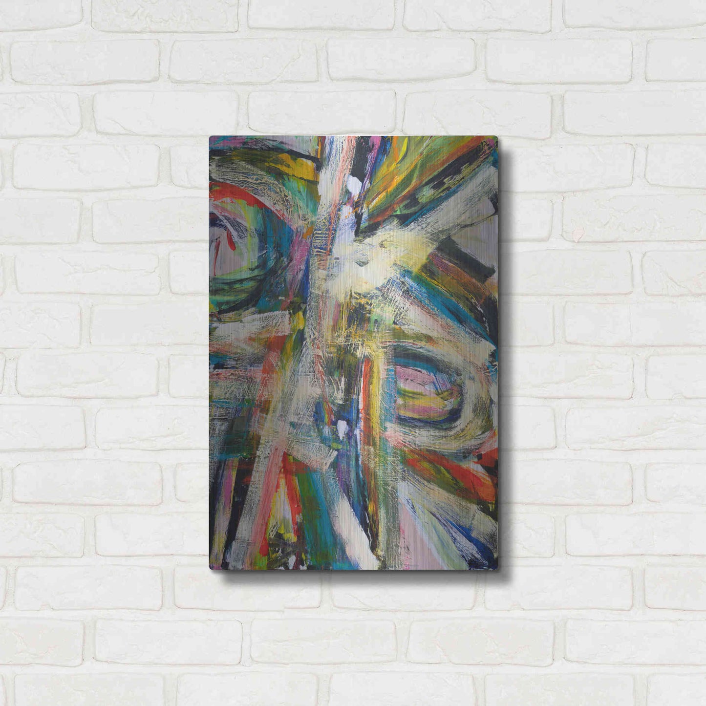 Luxe Metal Art 'Rock Star I' by Jodi Fuchs, Metal Wall Art,16x24