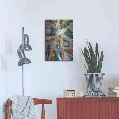 Luxe Metal Art 'Rock Star I' by Jodi Fuchs, Metal Wall Art,16x24