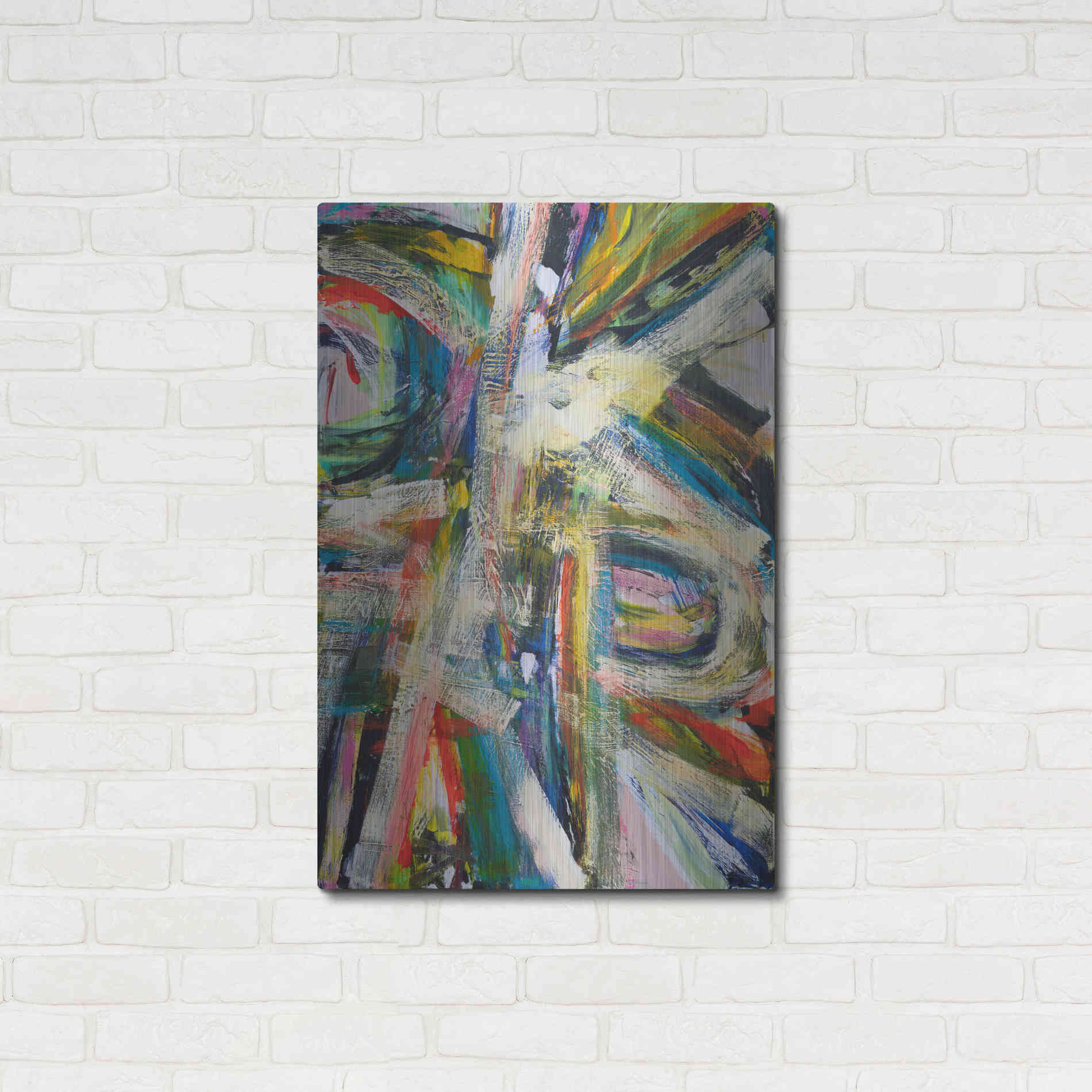 Luxe Metal Art 'Rock Star I' by Jodi Fuchs, Metal Wall Art,24x36
