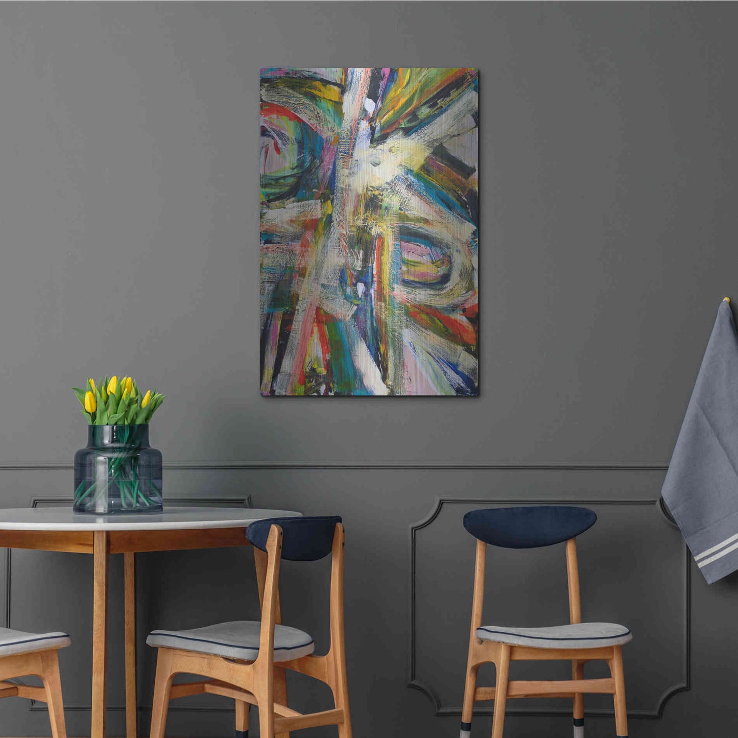 Luxe Metal Art 'Rock Star I' by Jodi Fuchs, Metal Wall Art,24x36