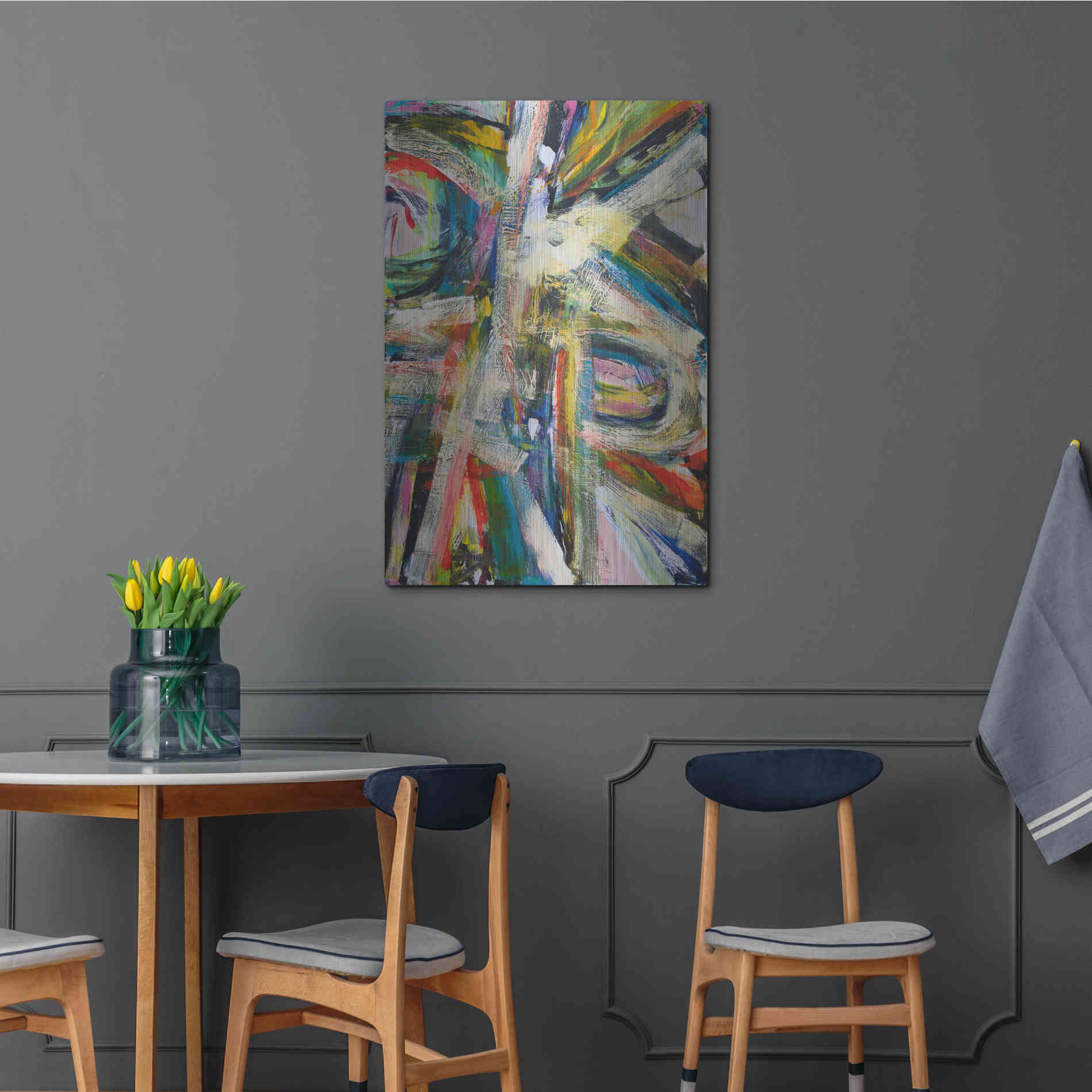 Luxe Metal Art 'Rock Star I' by Jodi Fuchs, Metal Wall Art,24x36
