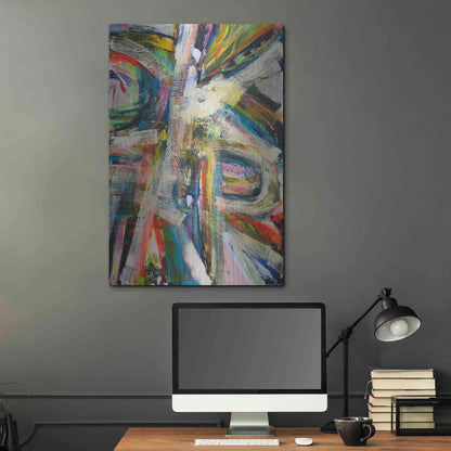 Luxe Metal Art 'Rock Star I' by Jodi Fuchs, Metal Wall Art,24x36