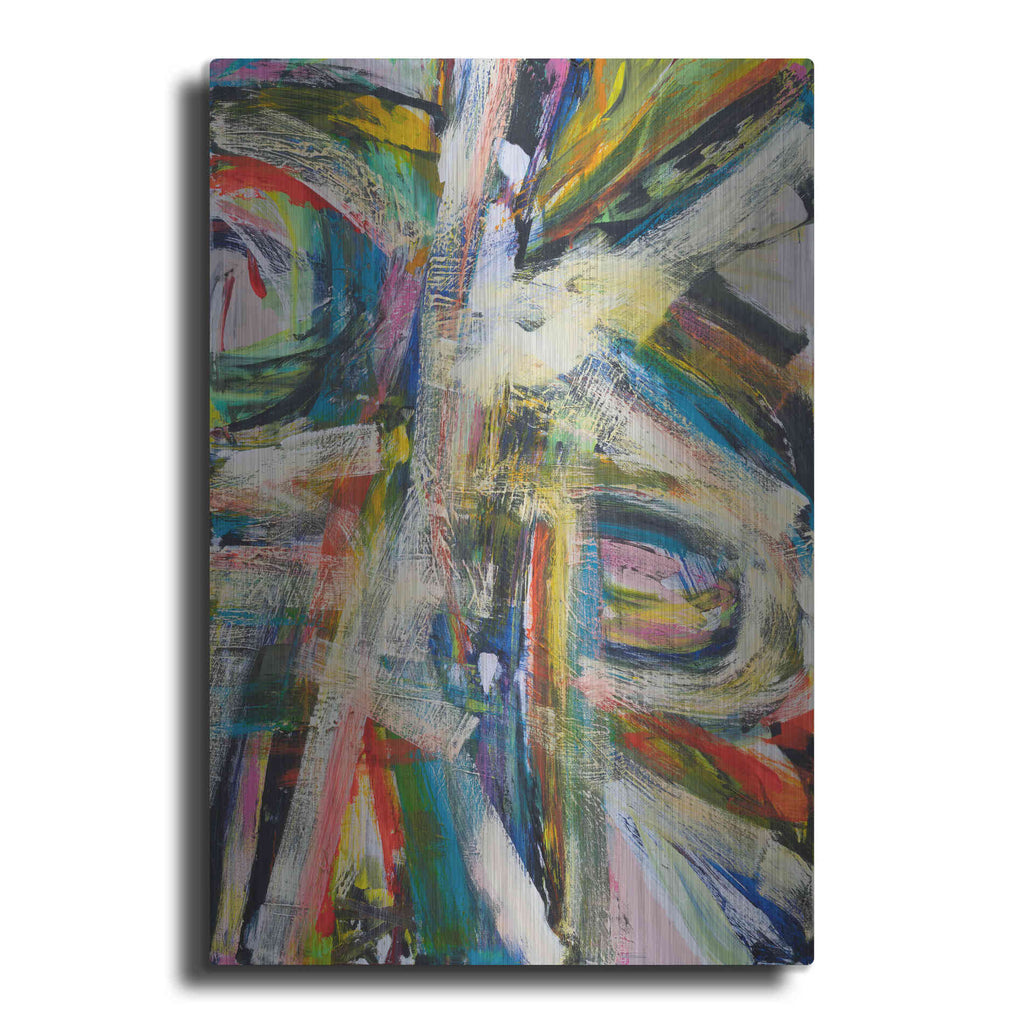 Luxe Metal Art 'Rock Star I' by Jodi Fuchs, Metal Wall Art