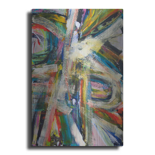 Luxe Metal Art 'Rock Star I' by Jodi Fuchs, Metal Wall Art