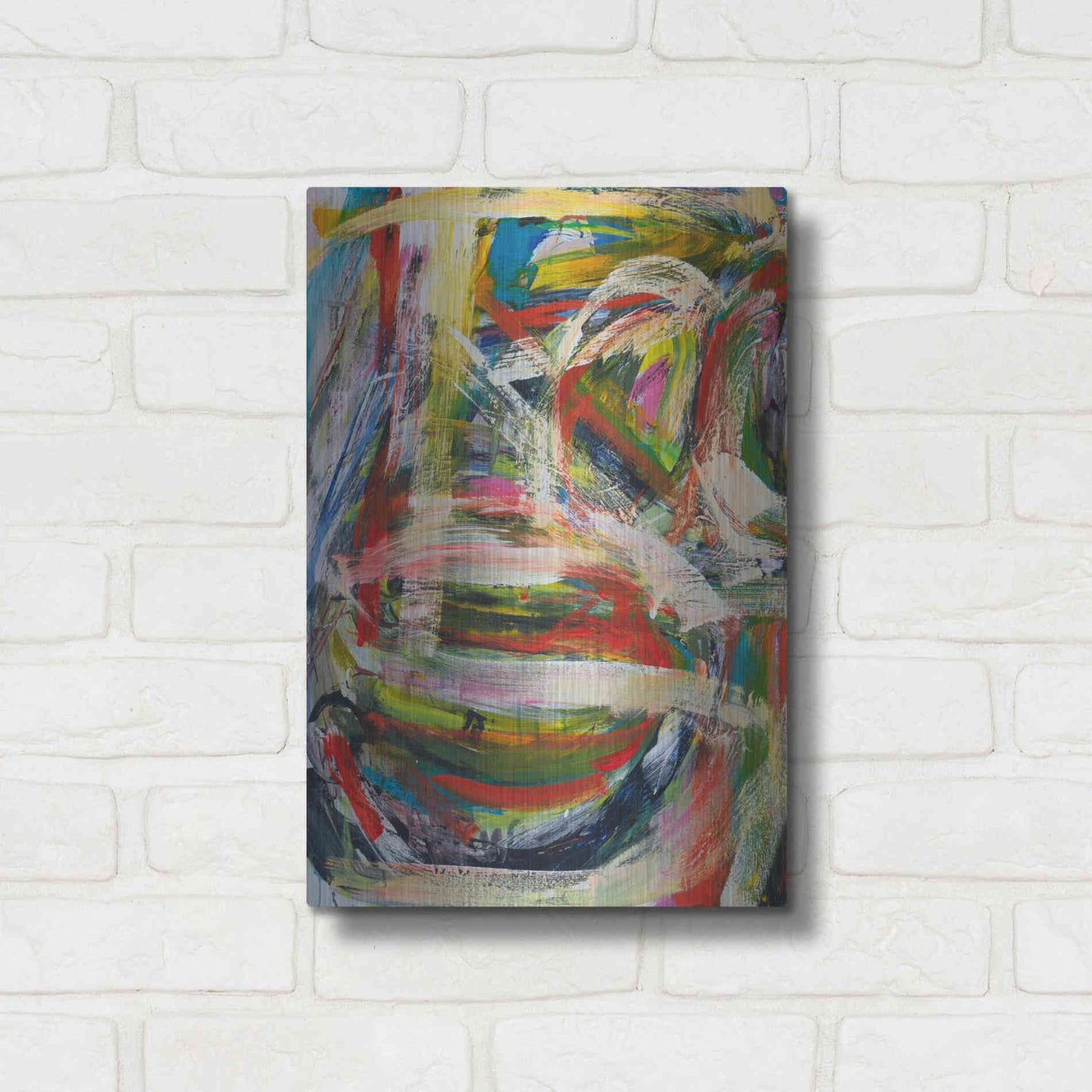 Luxe Metal Art 'Rock Star II' by Jodi Fuchs, Metal Wall Art,12x16