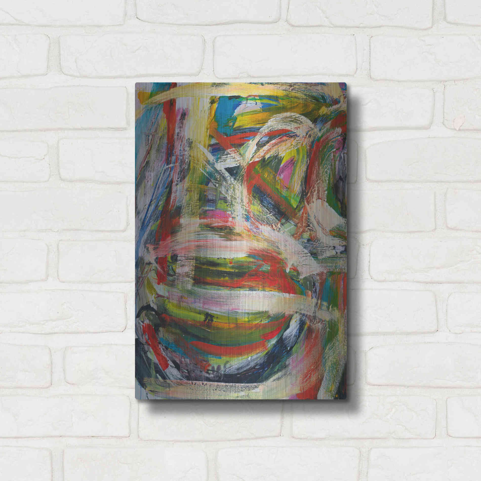 Luxe Metal Art 'Rock Star II' by Jodi Fuchs, Metal Wall Art,12x16