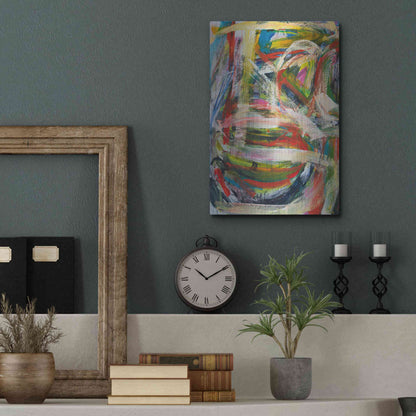 Luxe Metal Art 'Rock Star II' by Jodi Fuchs, Metal Wall Art,12x16