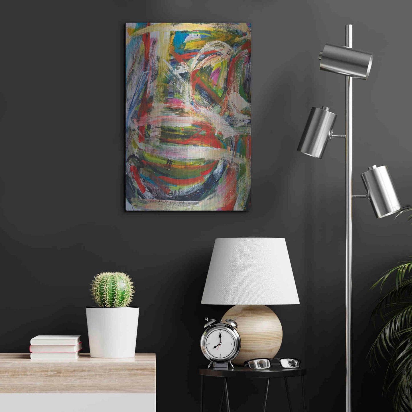 Luxe Metal Art 'Rock Star II' by Jodi Fuchs, Metal Wall Art,16x24