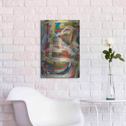 Luxe Metal Art 'Rock Star II' by Jodi Fuchs, Metal Wall Art,16x24