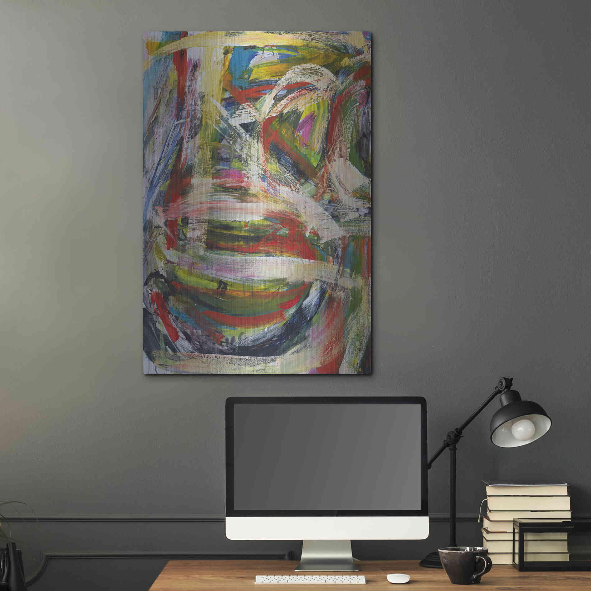 Luxe Metal Art 'Rock Star II' by Jodi Fuchs, Metal Wall Art,24x36