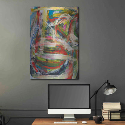 Luxe Metal Art 'Rock Star II' by Jodi Fuchs, Metal Wall Art,24x36