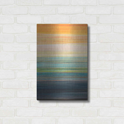 Luxe Metal Art 'The Magic Hour I' by Jodi Fuchs, Metal Wall Art,16x24