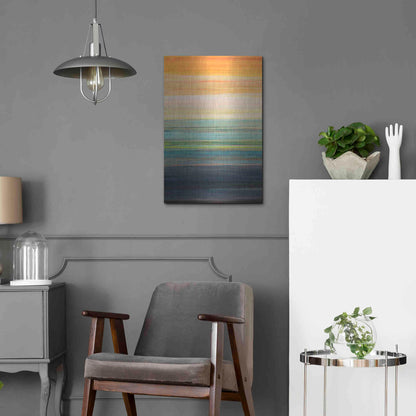 Luxe Metal Art 'The Magic Hour I' by Jodi Fuchs, Metal Wall Art,16x24